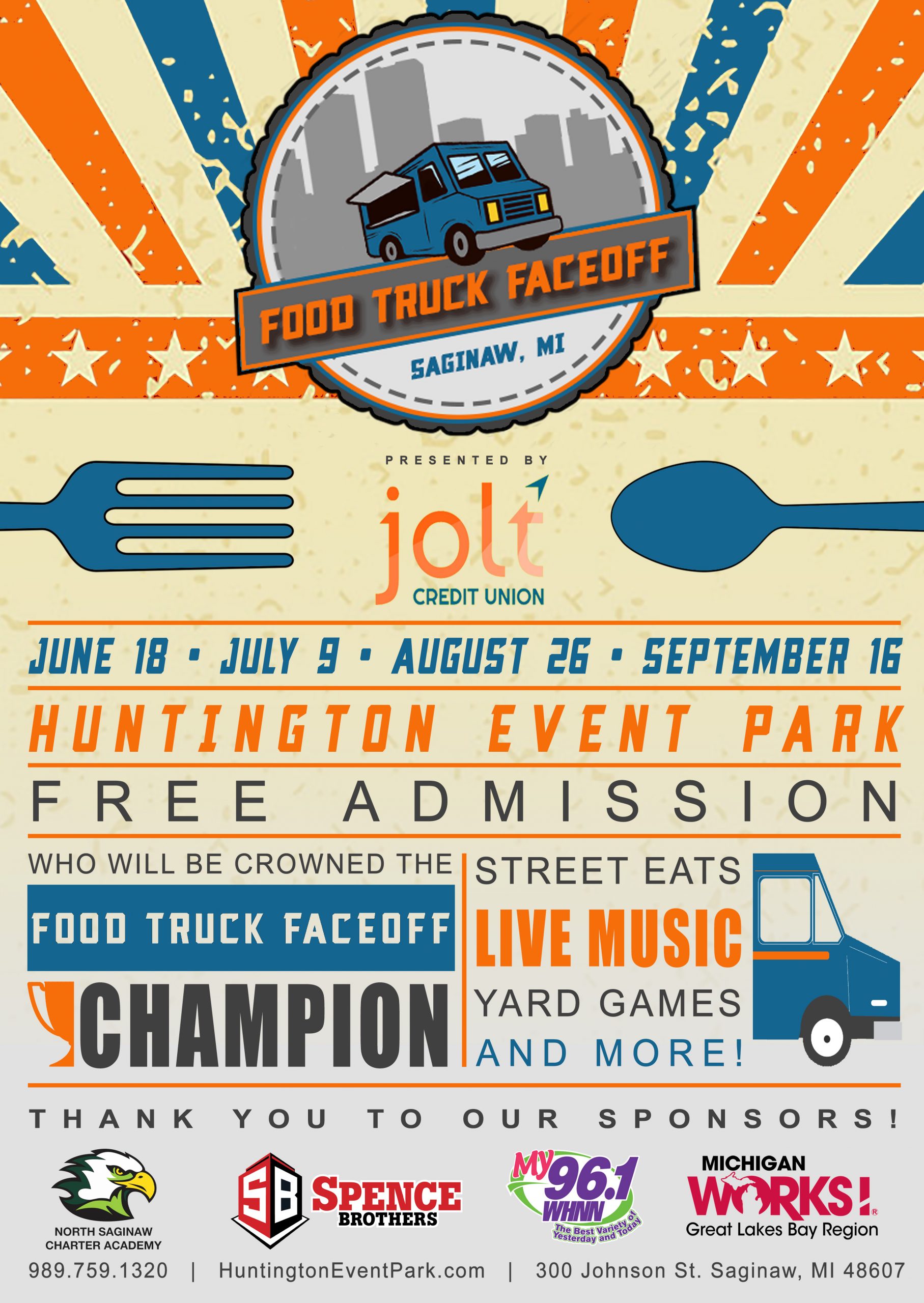Food Truck Faceoff Poster 2021