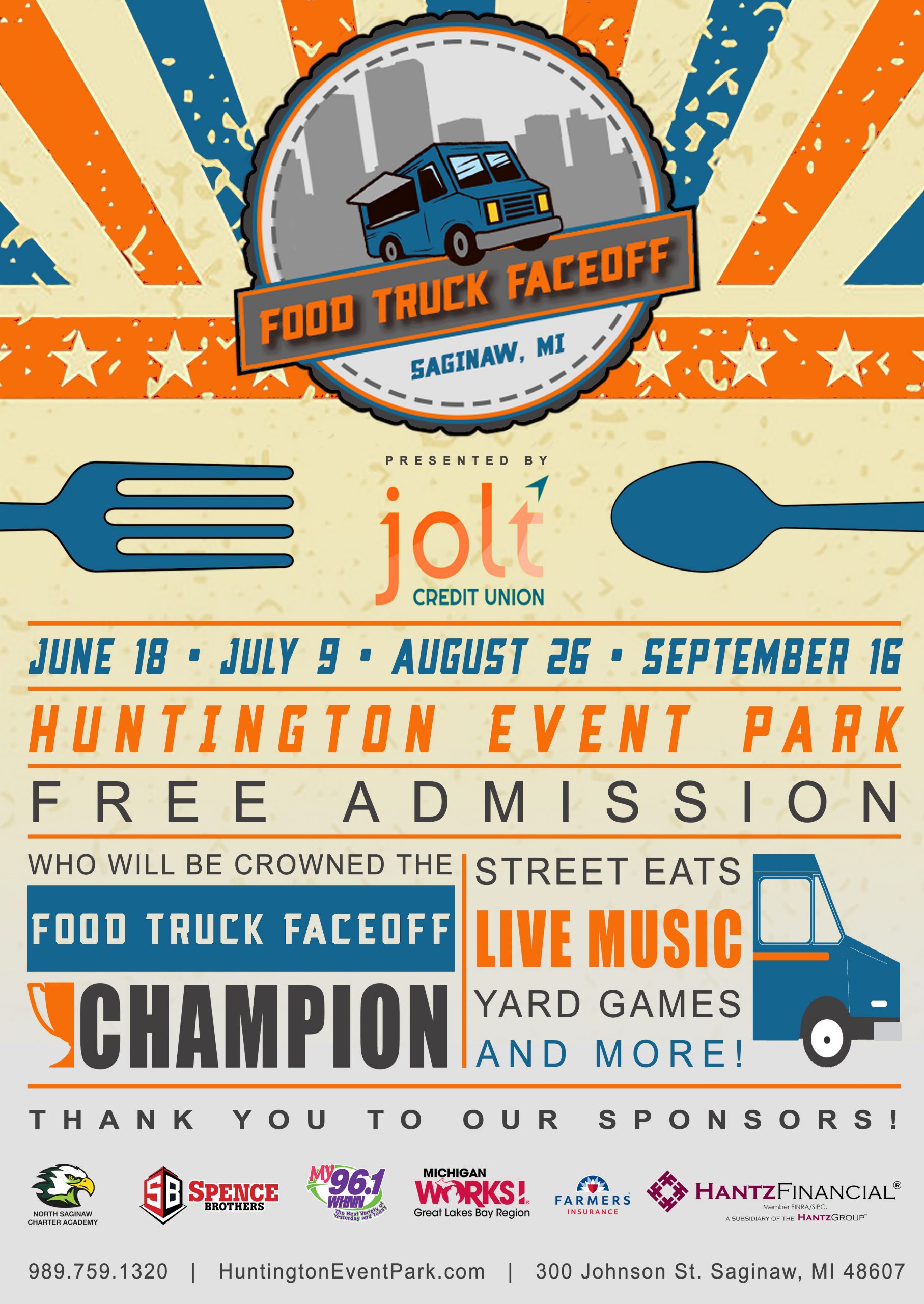 Food Truck Faceoff Poster 2021