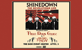 Shinedown with Three Days Grace & From Ashes to New
